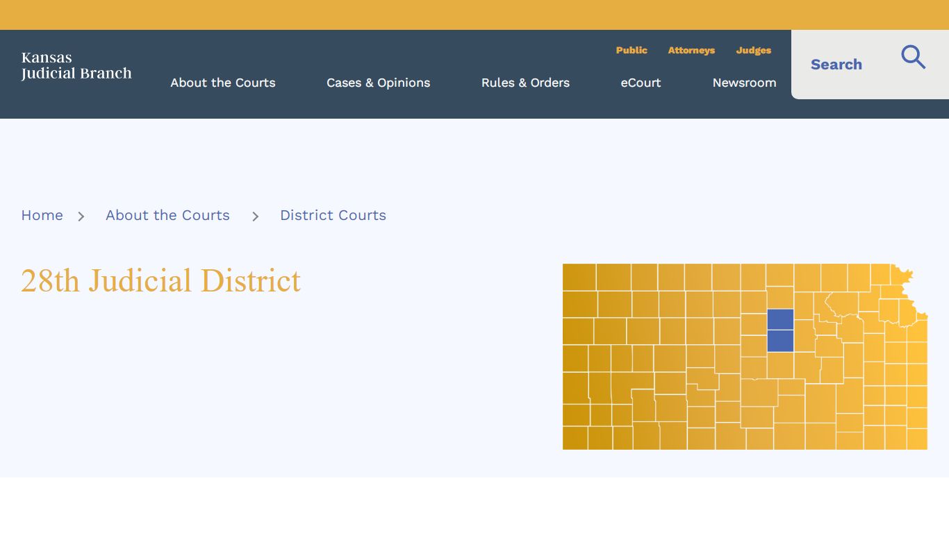 KS Courts - 28th Judicial District